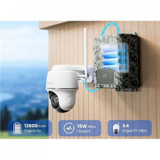 Reolink 12800mAh Long-Lasting Battery Pack for Outdoor Use | RLA-BP1 | IP67