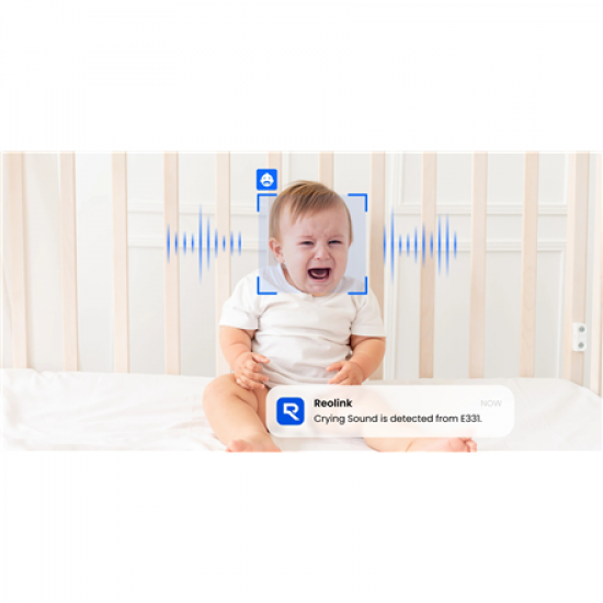 Reolink Smart Wi-Fi PT Indoor Security Camera | E331 | PTZ | 5 MP | F4mm/F1.6 | H.264 | Micro SD, Max. 512 GB