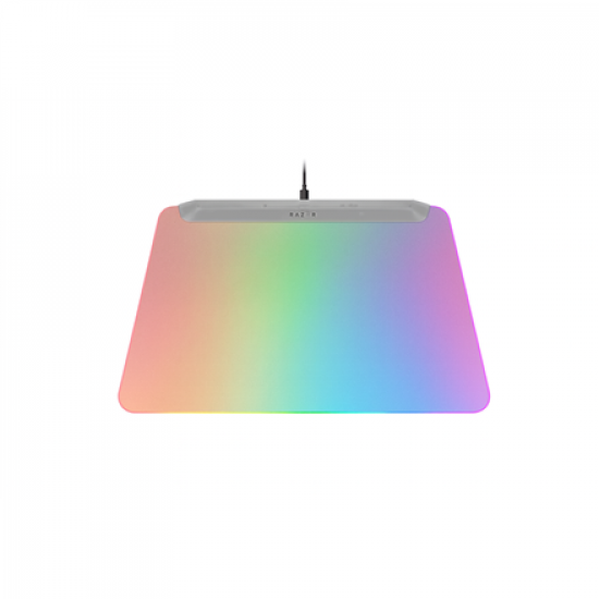 Razer RGB Gaming Mouse Mat | Firefly V2 Pro | Phantom White Edition