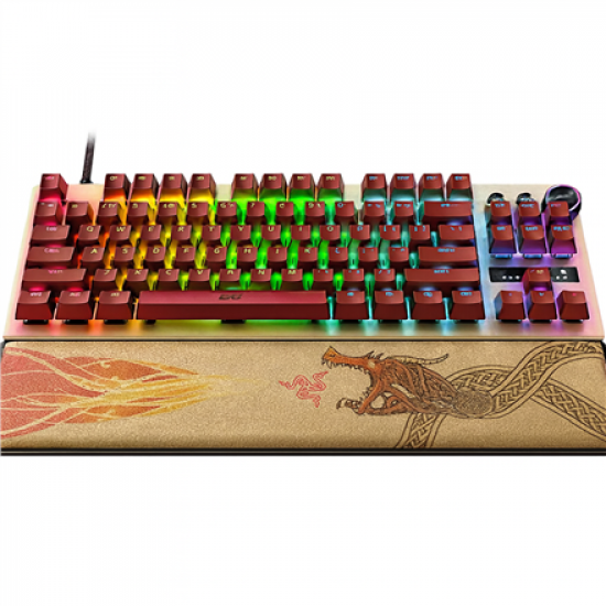 Razer Huntsman V3 Pro Tenkeyless | Gaming Keyboard | Wired | US | Counter-Strike 2 Edition | USB Type-C | Razer Analog Optical Switch Gen-2