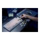 Razer Hot-swappable Mechanical Gaming Keyboard | BlackWidow V4 75% | Gaming Keyboard | Wired | US | Phantom White Edition | USB Type-C | Razer Mechanical Switches (Tactile)
