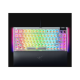 Razer Hot-swappable Mechanical Gaming Keyboard | BlackWidow V4 75% | Gaming Keyboard | Wired | US | Phantom White Edition | USB Type-C | Razer Mechanical Switches (Tactile)