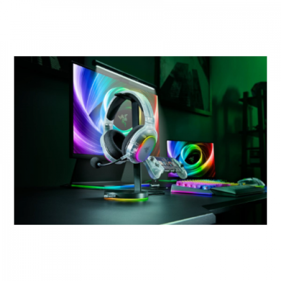 Razer Multi-Platform Gaming Headset | Barracuda X Chroma | Bluetooth | Over-Ear | Microphone | Wireless | Phantom White Edition