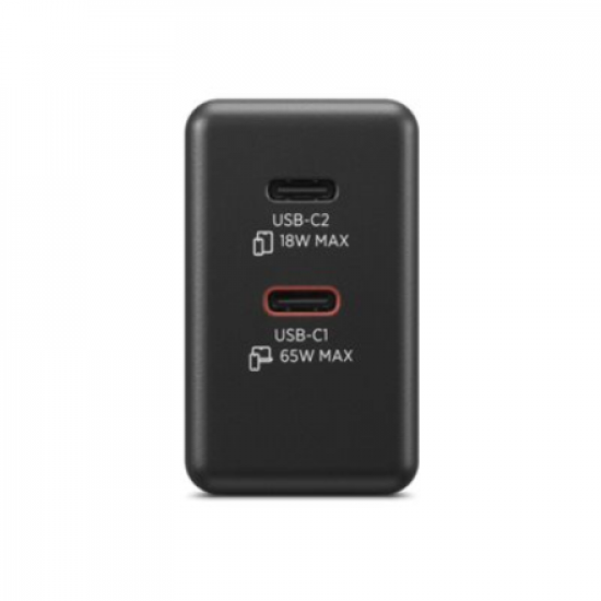 Lenovo Dual USB-C 65W GaN Charger - EU | USB-C | Charger