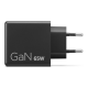 Lenovo Dual USB-C 65W GaN Charger - EU | USB-C | Charger