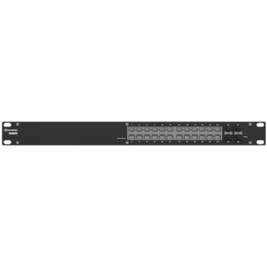 Teltonika Switch 24 x Gigabit Ethernet ports PROFINET and MRP support | SWM281 | Managed | Rackmountable | SFP ports quantity 4