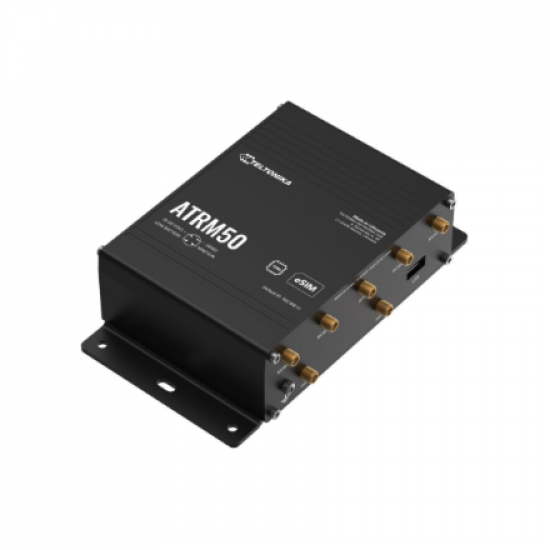 Teltonika 5G Router for Transportation | ATRM50 | 802.11ac | 10/100/1000 Mbit/s | Ethernet LAN (RJ-45) ports 3 | Mesh Support Yes | MU-MiMO Yes | 5G | Antenna type 4 x SMA for Mobile, 2 x RP-SMA for Wi-Fi, 1 x SMA for GNNS