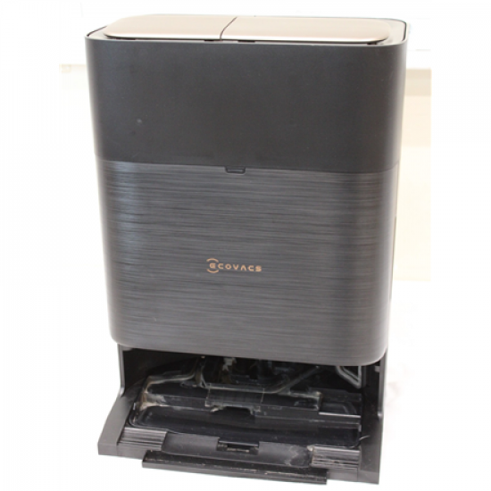 SALE OUT. Ecovacs Robotic Vacuum Cleaner | DEEBOT X9 PRO OMNI | Wet&Dry | Li-ion | 6400 mAh | Dust capacity 0.22 L | 16600 Pa | Black | DAMAGED PACKAGING, USED, DIRTY, SCRATCHED
