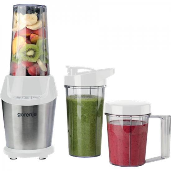 Gorenje Blender | BN1000E | Tabletop | 1000 W | Jar material Tritan | Jar capacity 0.75 L | Ice crushing | White