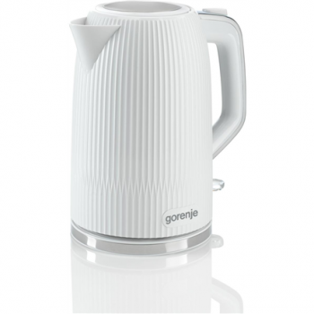 Gorenje Kettle | K17DPW | Electric | 2200 W | 1.7 L | Stainless steel | 360° rotational base | White
