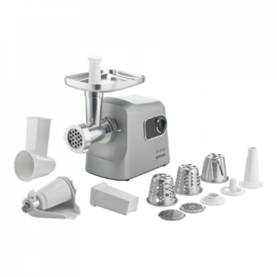 Gorenje Meat grinder | MG2500DS | Stainless Steel/White | 2500 W | Number of speeds 1 | Throughput (kg/min) 2.8