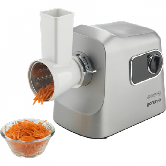 Gorenje Meat grinder | MG2500DS | Stainless Steel/White | 2500 W | Number of speeds 1 | Throughput (kg/min) 2.8