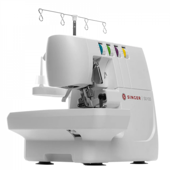 Singer | S0105 | Overlock | Number of stitches 6 | Number of buttonholes 0 | White