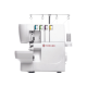 Singer | S0105 | Overlock | Number of stitches 6 | Number of buttonholes 0 | White