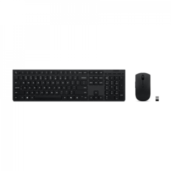 Lenovo Professional Wireless Rechargeable Combo Keyboard and Mouse | Keyboard and Mouse Set | Wireless | Mouse included | Lithuanian | Bluetooth | Grey