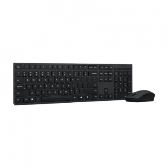 Lenovo Professional Wireless Rechargeable Combo Keyboard and Mouse | Keyboard and Mouse Set | Wireless | Mouse included | Lithuanian | Bluetooth | Grey