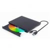 Gembird External USB DVD Drive | DVD-USB-031 | Interface USB Type-C (m), USB 3.1 Gen. 1 | DVD±R/RW / CD±R/RW | CD read speed 24 x | CD write speed 24 x | Black