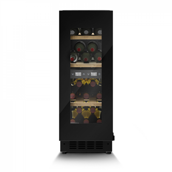 Caso Wine cooler | WineDeluxe WDU 18 | Energy efficiency class F | Built-in | Bottles capacity 18 | Black
