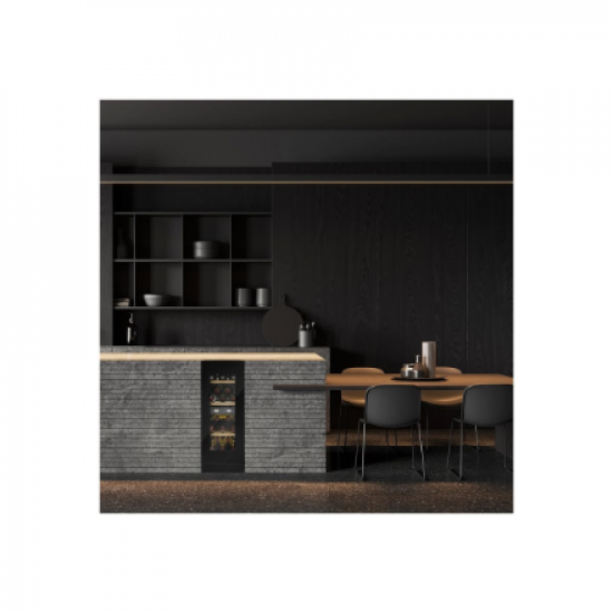 Caso Wine cooler | WineDeluxe WDU 18 | Energy efficiency class F | Built-in | Bottles capacity 18 | Black
