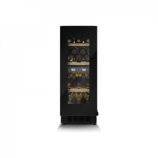 Caso Wine cooler | WineDeluxe WDU 18 | Energy efficiency class F | Built-in | Bottles capacity 18 | Black