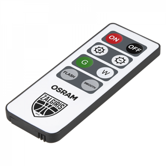 Osram Žalgiris Edition E27 1055lm LED Lamp with Remote | E27 | 9.5 W | 2700K warm white, green