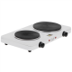 Adler Hot Plate | AD 6520 | Number of burners/cooking zones 2 | White | Electric