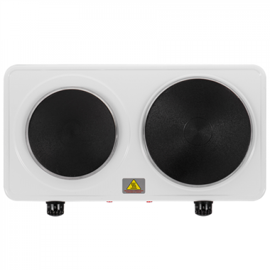 Adler Hot Plate | AD 6520 | Number of burners/cooking zones 2 | White | Electric