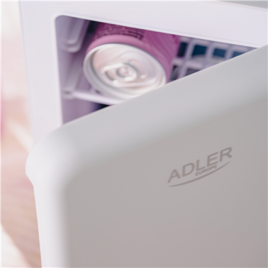 Mini Refrigerator | AD 8084 | Adler Free standing | Height 27 cm | Larder | Fridge net capacity 4 L | Grey