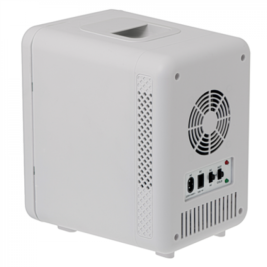 Mini Refrigerator | AD 8084 | Adler Free standing | Height 27 cm | Larder | Fridge net capacity 4 L | Grey