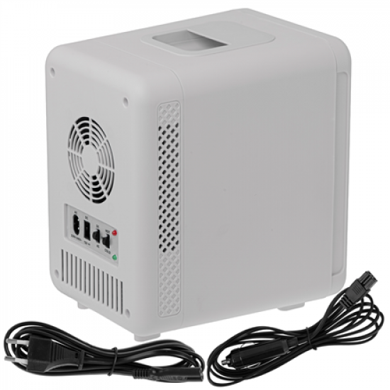 Mini Refrigerator | AD 8084 | Adler Free standing | Height 27 cm | Larder | Fridge net capacity 4 L | Grey