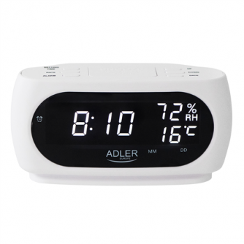 Adler LED clock with thermometer | AD 1186