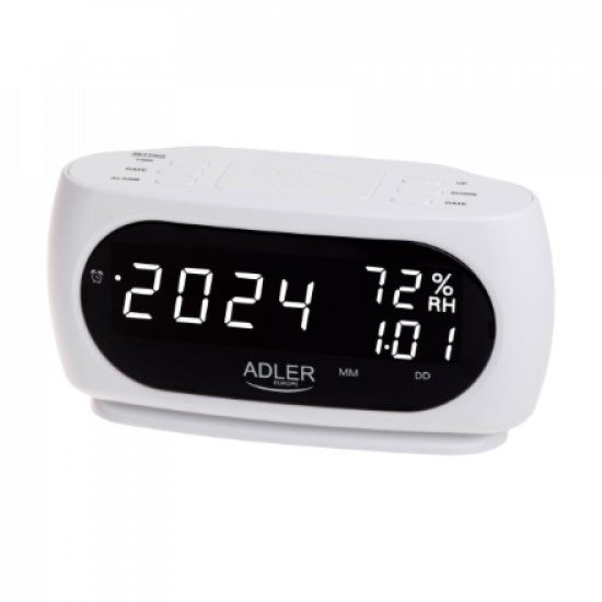 Adler LED clock with thermometer | AD 1186