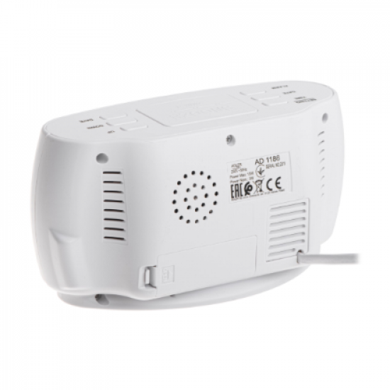 Adler LED clock with thermometer | AD 1186