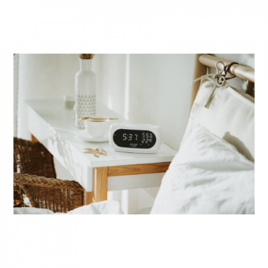 Adler LED clock with thermometer | AD 1186