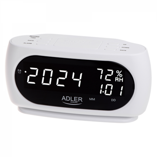 Adler LED clock with thermometer | AD 1186