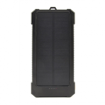 Gembird | Solar Power Bank | PB10-SOLAR-1 | 10000 mAh | Black