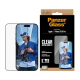 PanzerGlass Screen protector | Apple | iPhone 16 Pro/iPhone 17 | Glass | Transparent | Ultra-Wide Fit w. EasyAligner