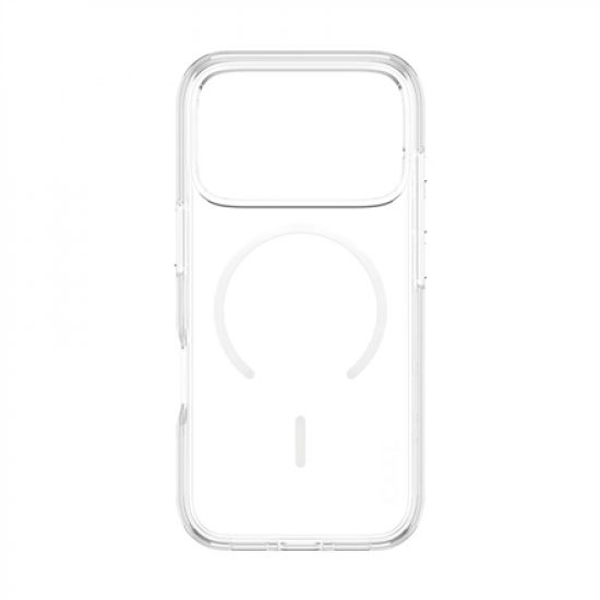 PanzerGlass Flagship Case | Back cover | Apple | iPhone 17 Pro | Recycled plastic | Transparent | Urban Explorer w. White MagSafe