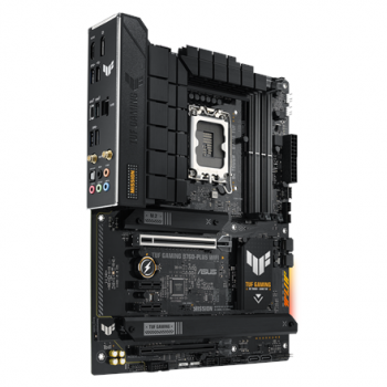 Asus TUF GAMING B760-PLUS WIFI | Processor family Intel | Processor socket LGA1700 | Supported hard disk drive interfaces SATA, M.2 | Number of SATA connectors 4