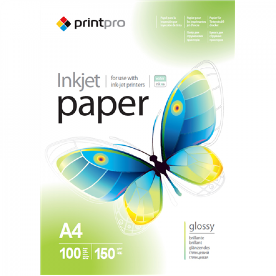 ColorWay PrintPro Photo Paper, 100 sheets | 150 g/m² | A4 | High Glossy