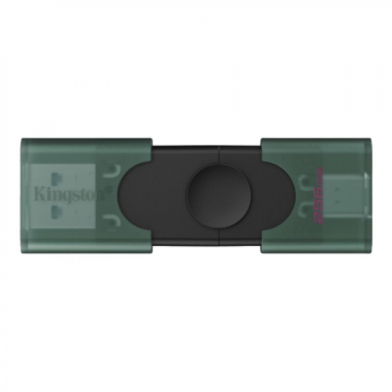 Kingston DataTraveler Duo | 128 GB | USB 3.2 Gen 1 | Black/Green