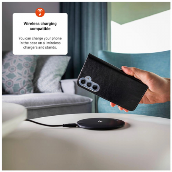 Fixed Opus | Book Case | Xiaomi | Redmi 15C 4G/5G | Leather | Black