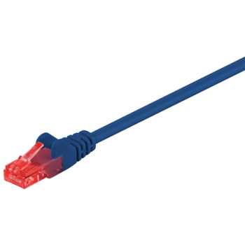 Goobay CAT 6, U/UTP | Patch cord | Blue