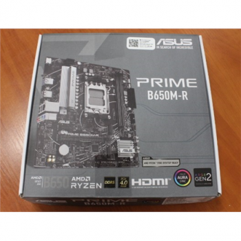SALE OUT. Asus Processor family AMD B650 | Processor socket 1 x Socket AM5 | 2 DIMM slots - DDR5, ECC, unbuffered | Supported hard disk drive interfaces SATA-600 (RAID), 2 x M.2 | Number of SATA connectors 4 | USED, REFURBISHED, WITHOUT  MANUALS  AND ACCE