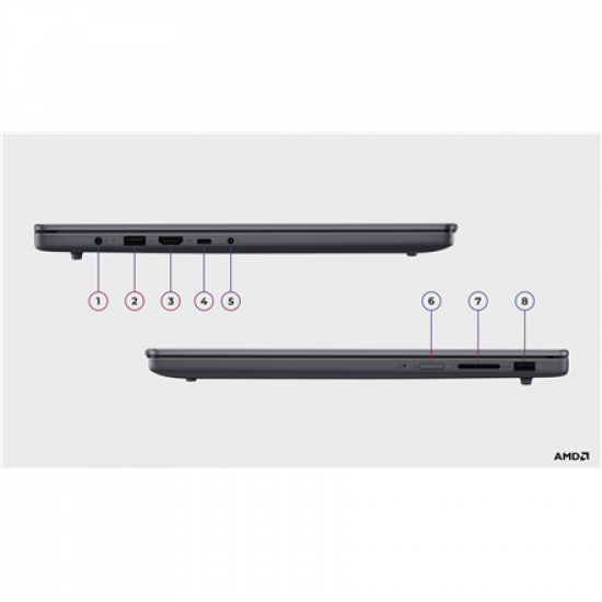 Lenovo IdeaPad Slim 3 16ARP10 | Luna Grey | 16 