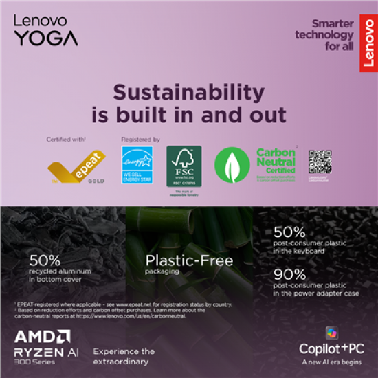 Lenovo Yoga Pro 7 14AKP10 | Tidal Teal | 14.5 