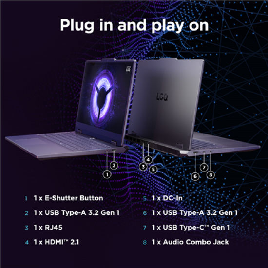 Lenovo LOQ 15IRX10 | Luna Grey | 15.6 