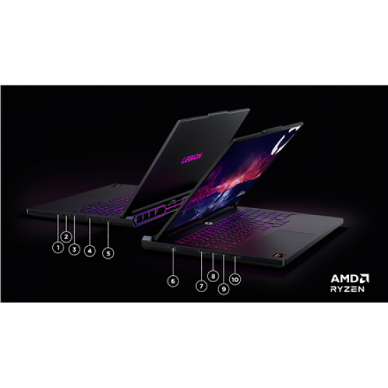 Lenovo Legion Pro 7 16AFR10H | Eclipse Black | 16 
