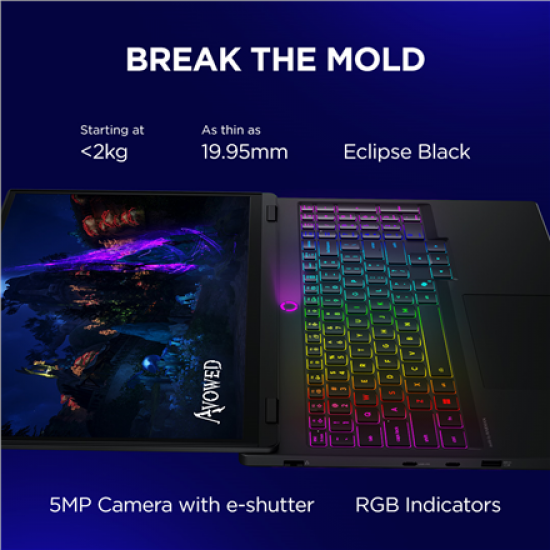 Lenovo Legion 5 15IRX10 | Eclipse Black | 15.1 