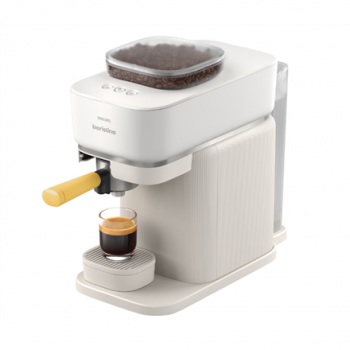 Philips Coffee maker | BAR300/03 Baristina | Pump pressure 16 bar | Semi-automatic | 122.8 W | White